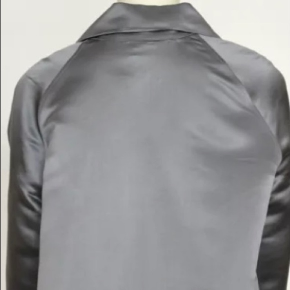 Eve Reid Silver Gray Cocktail Swing Jacket